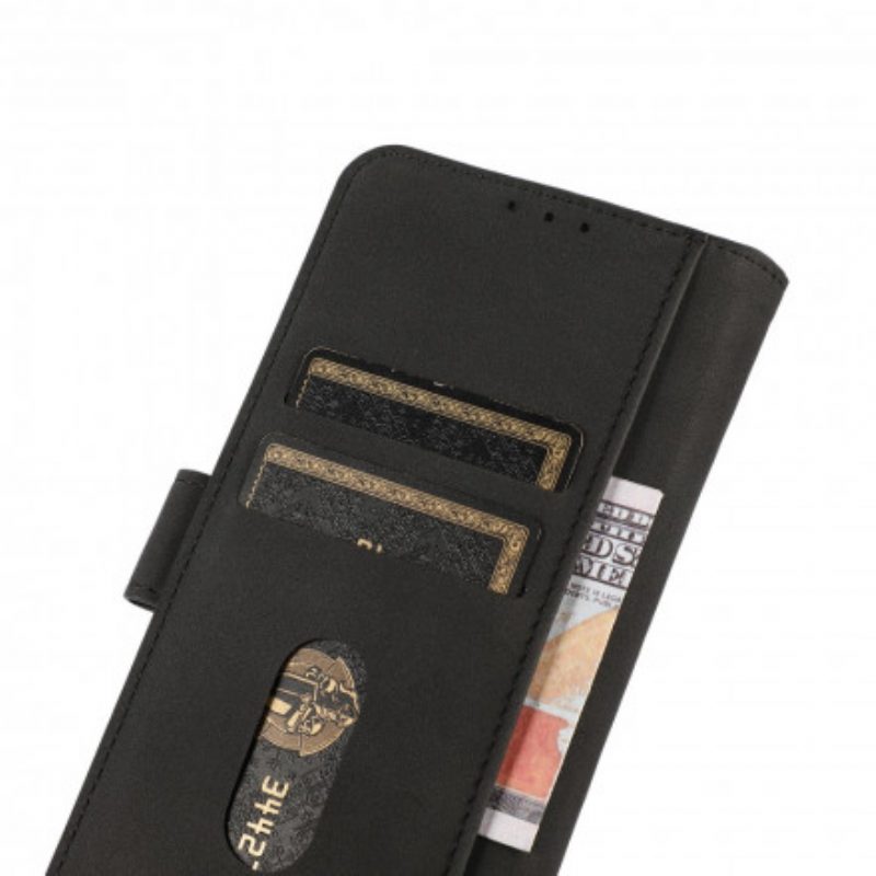 Folio Cover Sony Xperia 5 III Khazneh Moda Effetto Pelle