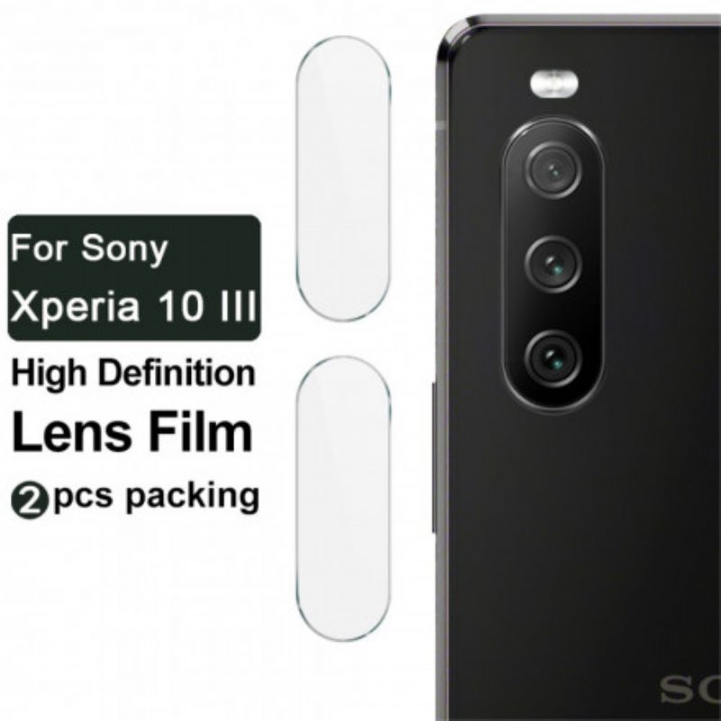 Lente Protettiva In Vetro Temperato Per Sony Xperia 10 Iii Imak