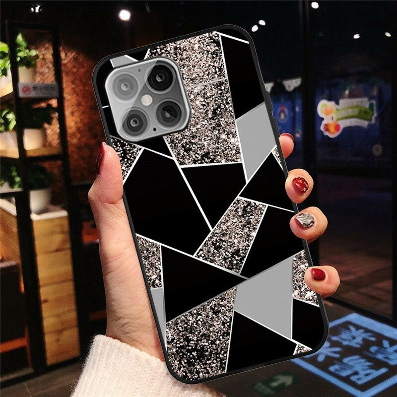 Cover iPhone 12 / 12 Pro Marmo Stilizzato