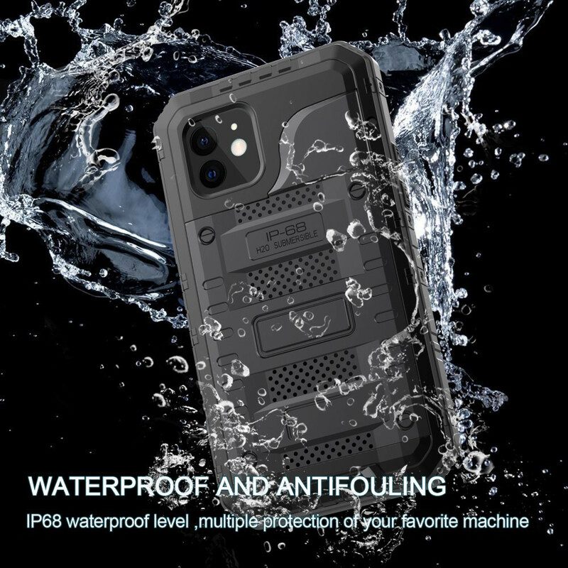 Cover iPhone 12 / 12 Pro Metallo Super Resistente Impermeabile