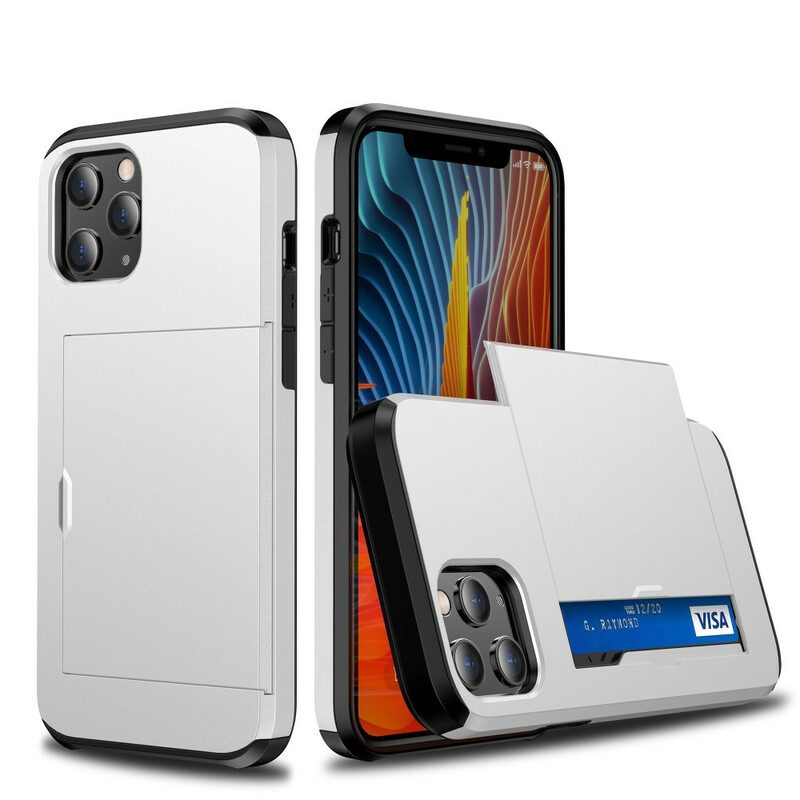 Cover iPhone 12 / 12 Pro Portacarte Rigido