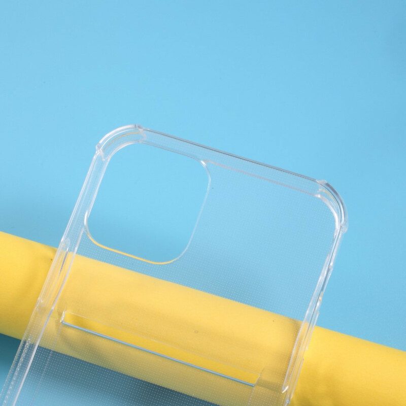 Cover iPhone 12 / 12 Pro Portacarte Trasparente