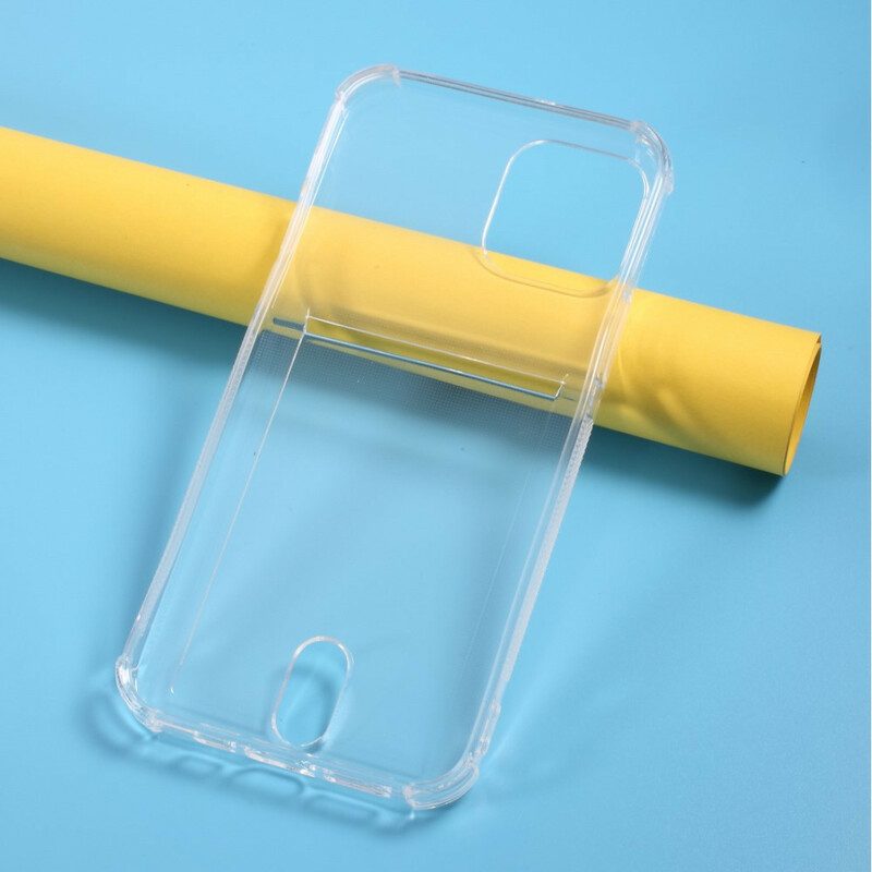 Cover iPhone 12 / 12 Pro Portacarte Trasparente