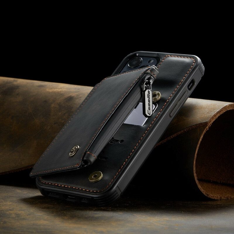 Cover iPhone 12 / 12 Pro Portafoglio Stile Portafoglio Caseme
