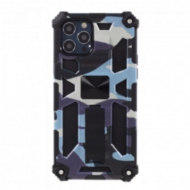 Cover iPhone 12 / 12 Pro Supporto Rimovibile Mimetico