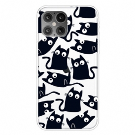 Cover iPhone 12 / 12 Pro Topi Neri