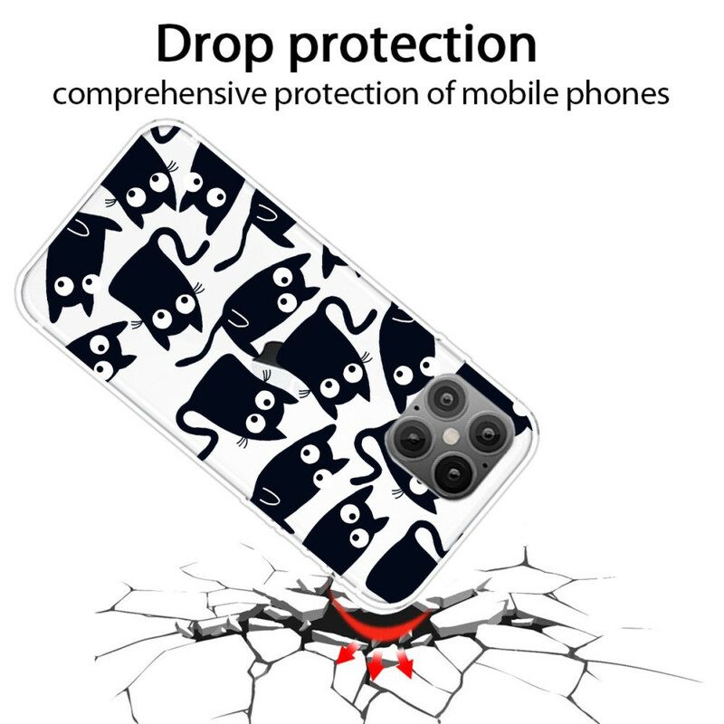 Cover iPhone 12 / 12 Pro Topi Neri