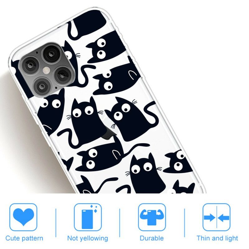Cover iPhone 12 / 12 Pro Topi Neri