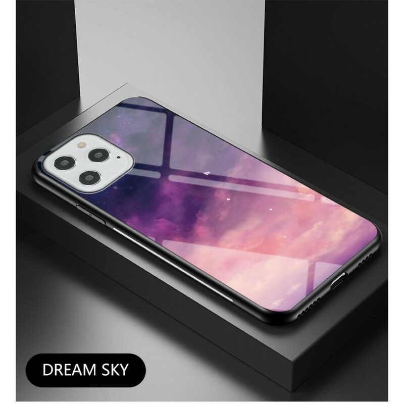 Cover iPhone 12 / 12 Pro Vetro Temperato Cielo Stellato