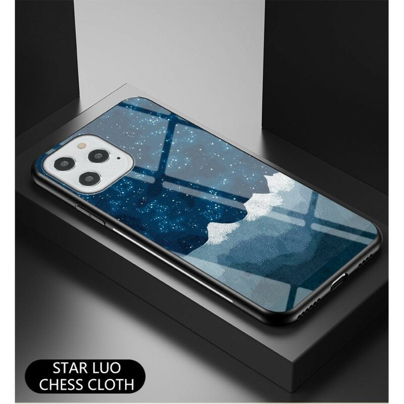 Cover iPhone 12 / 12 Pro Vetro Temperato Cielo Stellato