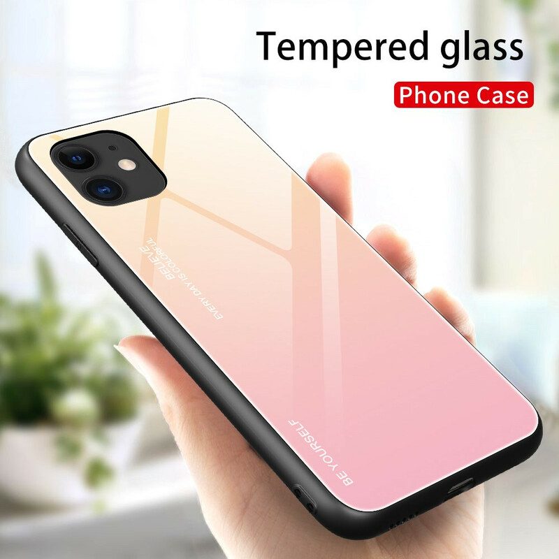 Cover iPhone 12 / 12 Pro Vetro Temperato Sii Te Stesso