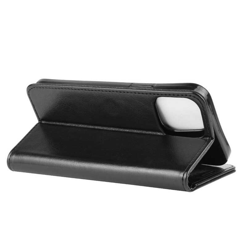Custodia A Portafoglio iPhone 12 / 12 Pro Disegno Classico