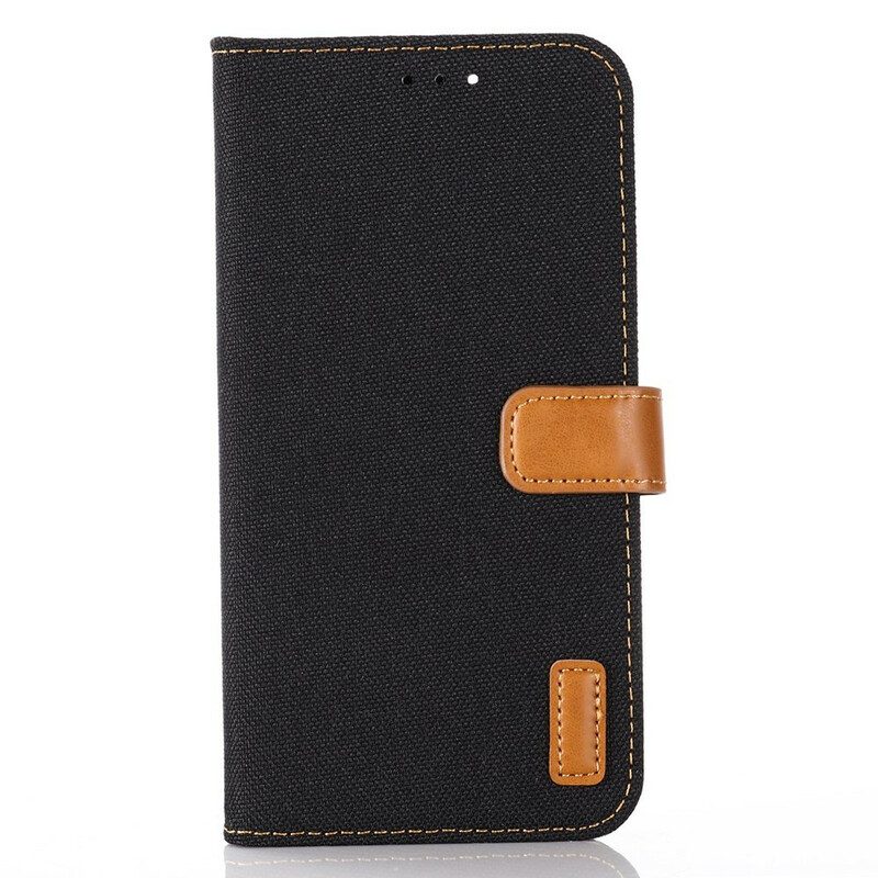 Custodia A Portafoglio iPhone 12 / 12 Pro Jeans Classici