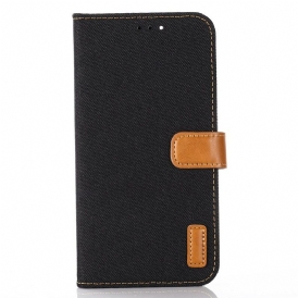 Custodia A Portafoglio iPhone 12 / 12 Pro Jeans Classici