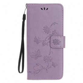 Folio Cover iPhone 12 / 12 Pro Strappy Floreale