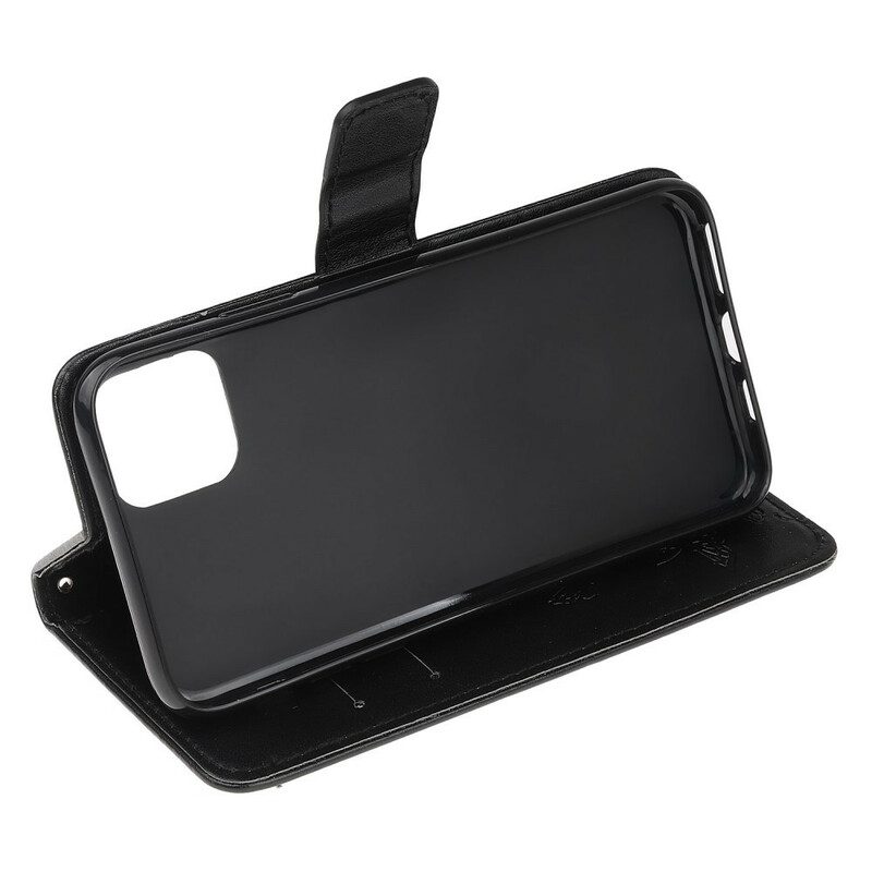 Folio Cover iPhone 12 / 12 Pro Strappy Floreale
