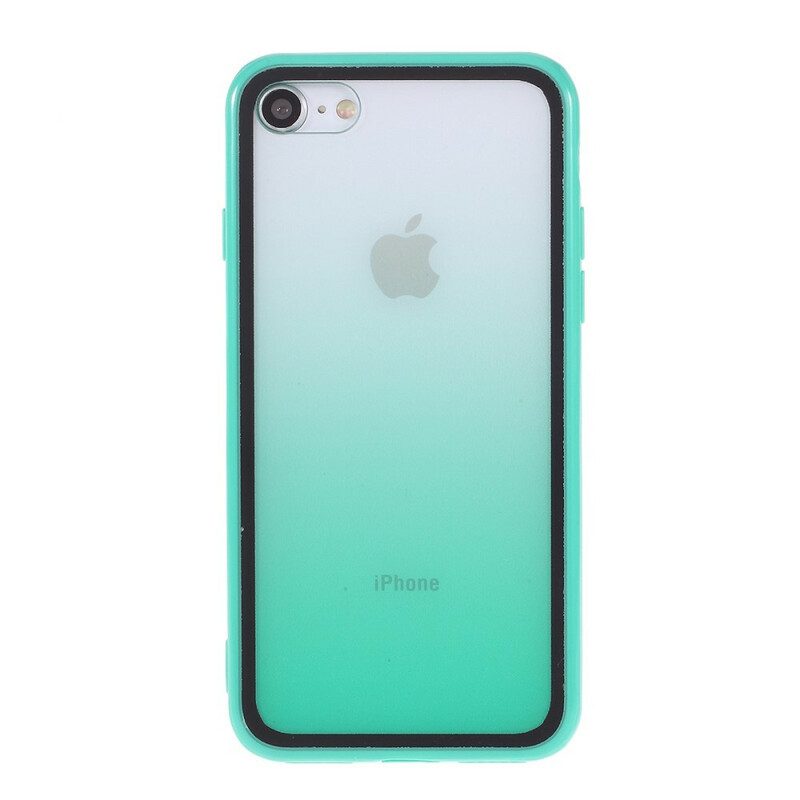 Cover iPhone SE 3 / SE 2 / 8 / 7 Colori Sfumati Ibridi