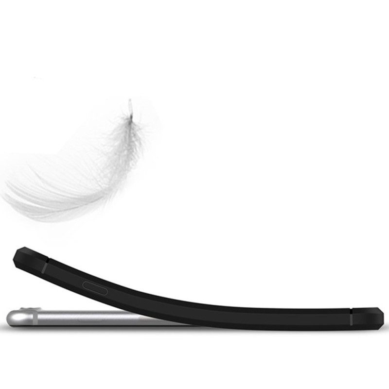 Cover iPhone SE 3 / SE 2 / 8 / 7 Fibra Di Carbonio Spazzolata Mofi