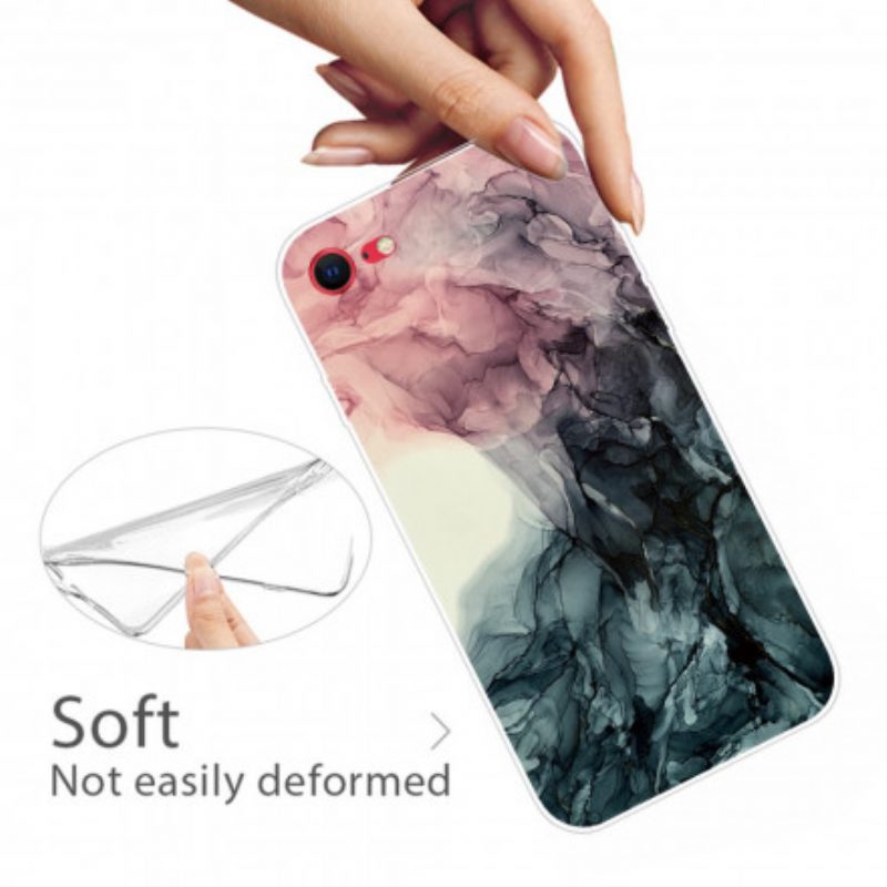 Cover iPhone SE 3 / SE 2 / 8 / 7 Marmo Colorato