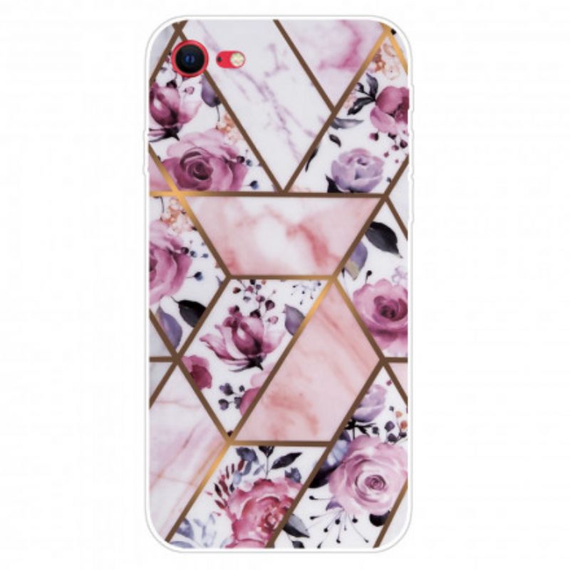 Cover iPhone SE 3 / SE 2 / 8 / 7 Marmo Geometrico