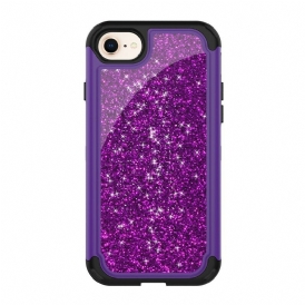Cover iPhone SE 3 / SE 2 / 8 / 7 Paillettes Mozzafiato Staccabili