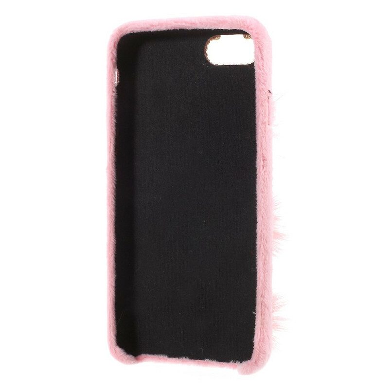 Cover iPhone SE 3 / SE 2 / 8 / 7 Pelliccia D'amore