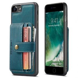 Cover iPhone SE 3 / SE 2 / 8 / 7 Portacarte Antifurto Staccabile