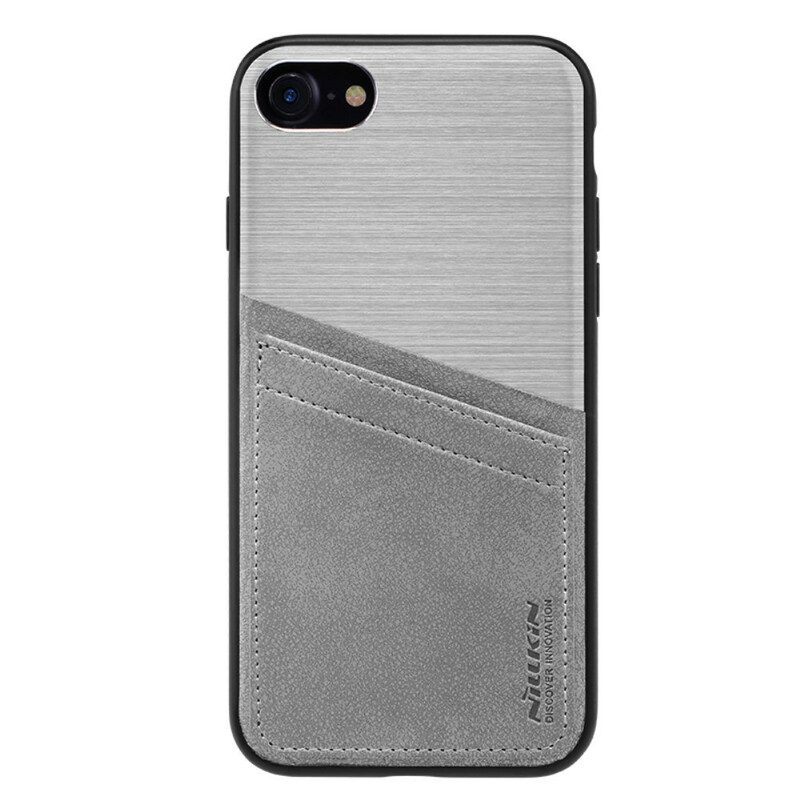 Cover iPhone SE 3 / SE 2 / 8 / 7 Portacarte Di Lusso Nillkin