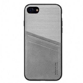 Cover iPhone SE 3 / SE 2 / 8 / 7 Portacarte Di Lusso Nillkin