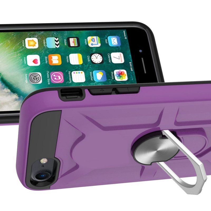 Cover iPhone SE 3 / SE 2 / 8 / 7 Staccabile Con Ring-support
