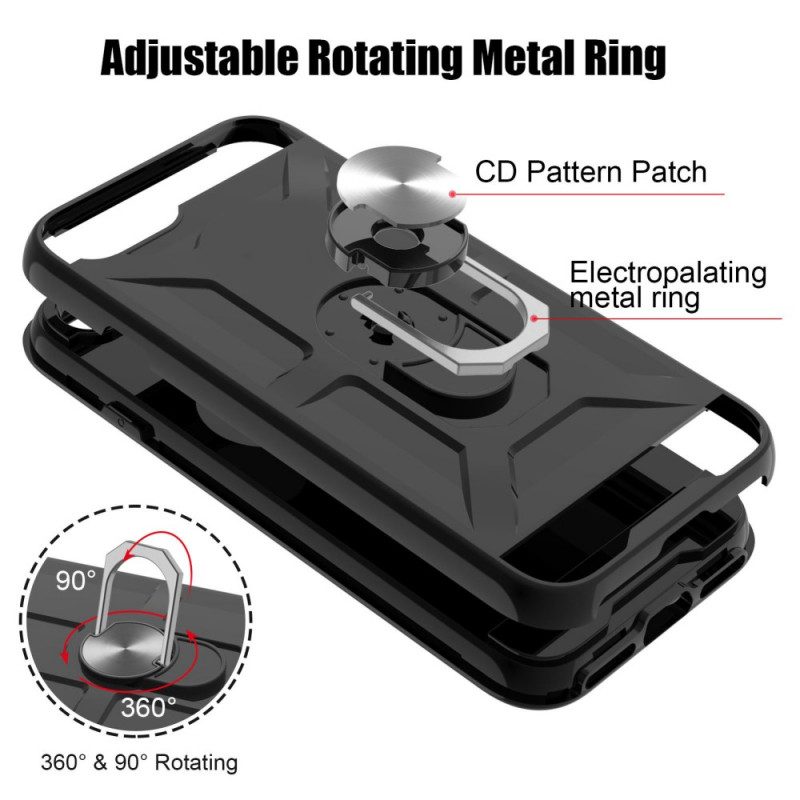 Cover iPhone SE 3 / SE 2 / 8 / 7 Staccabile Con Ring-support