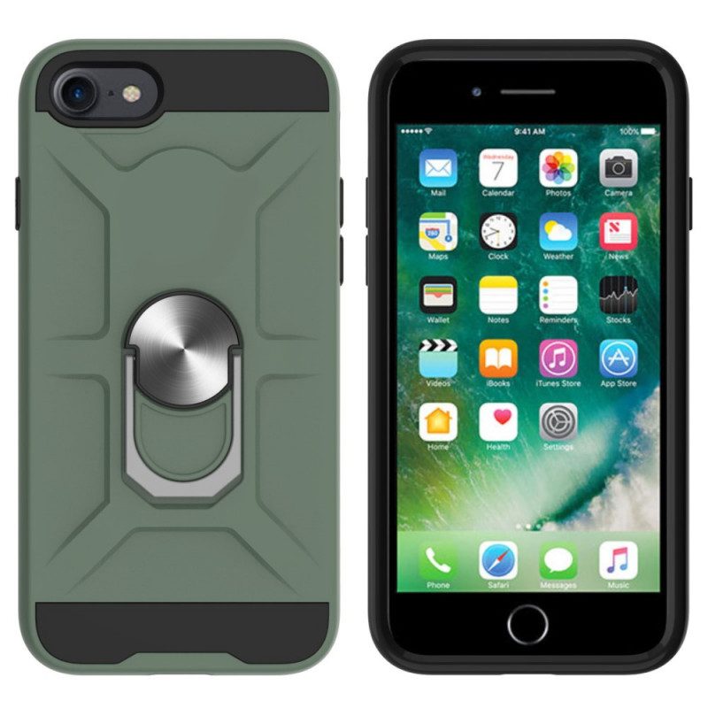 Cover iPhone SE 3 / SE 2 / 8 / 7 Staccabile Con Ring-support