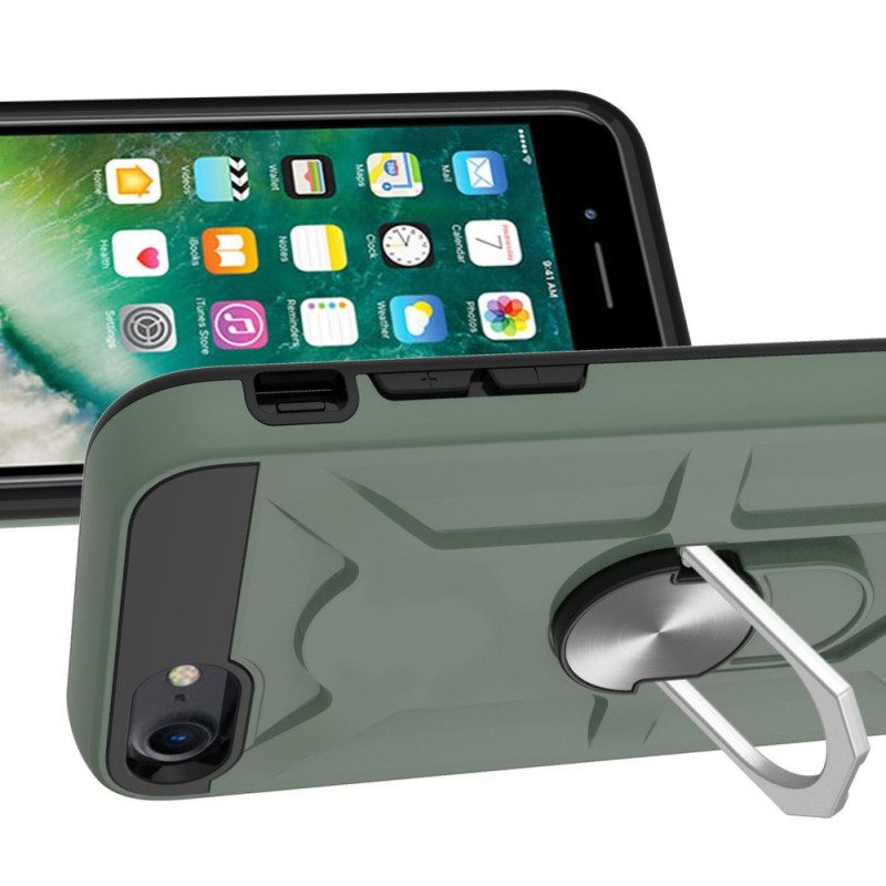 Cover iPhone SE 3 / SE 2 / 8 / 7 Staccabile Con Ring-support