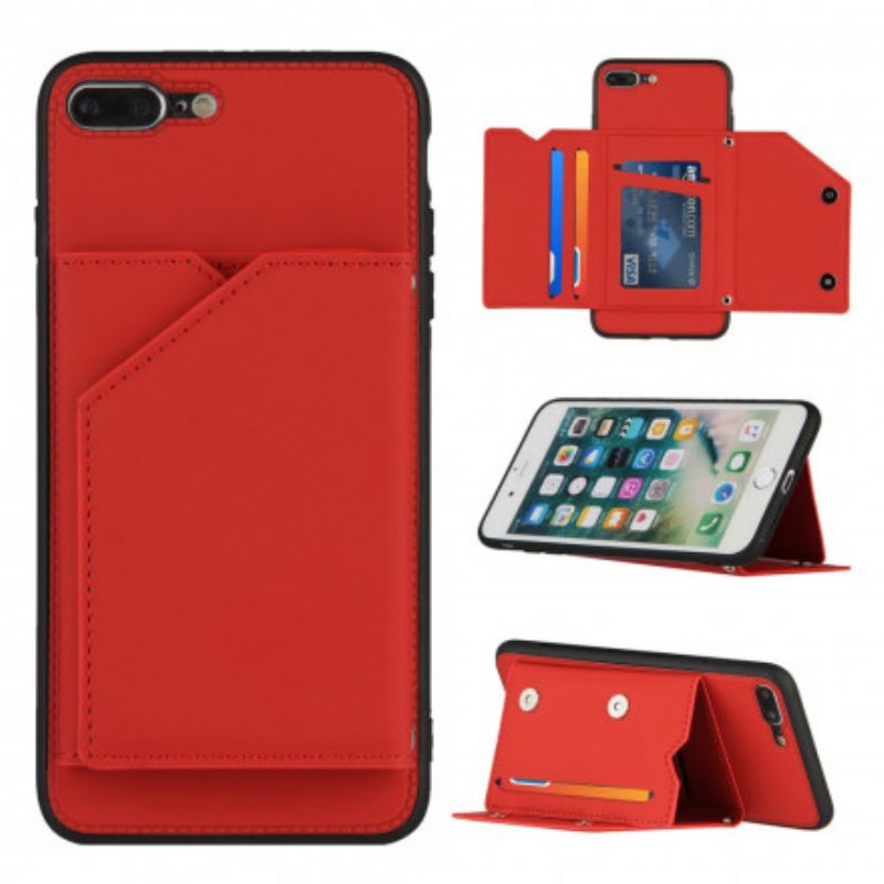 Cover iPhone SE 3 / SE 2 / 8 / 7 Supporto Multi-card Vivavoce