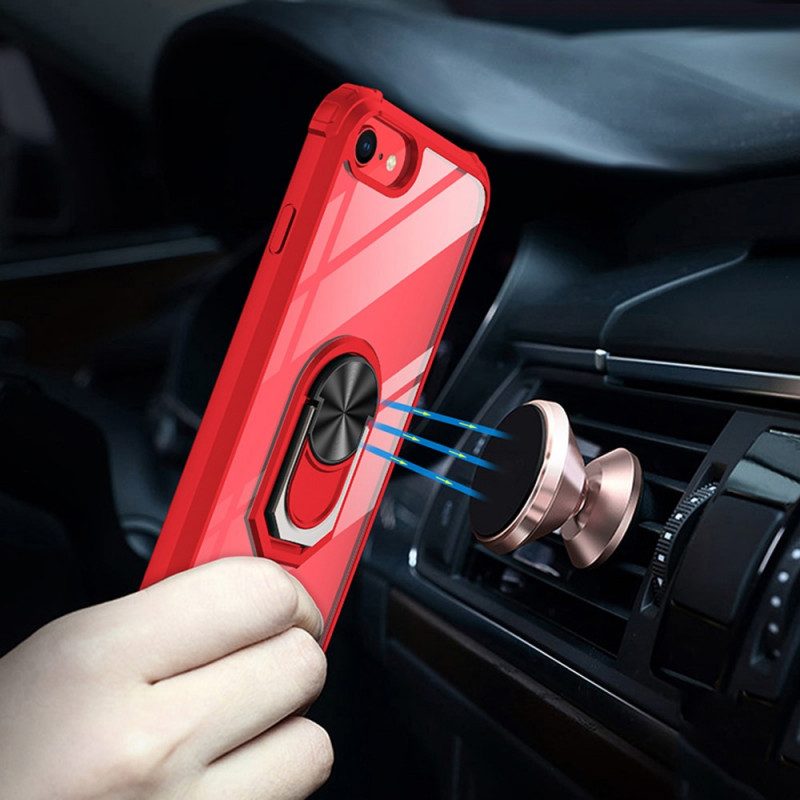 Cover iPhone SE 3 / SE 2 / 8 / 7 Supporto Per Anello Colorato