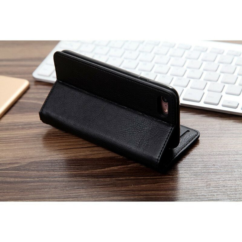 Folio Cover iPhone SE 3 / SE 2 / 8 / 7 Custodia in pelle Cmai2 Multi-card Effetto Pelle