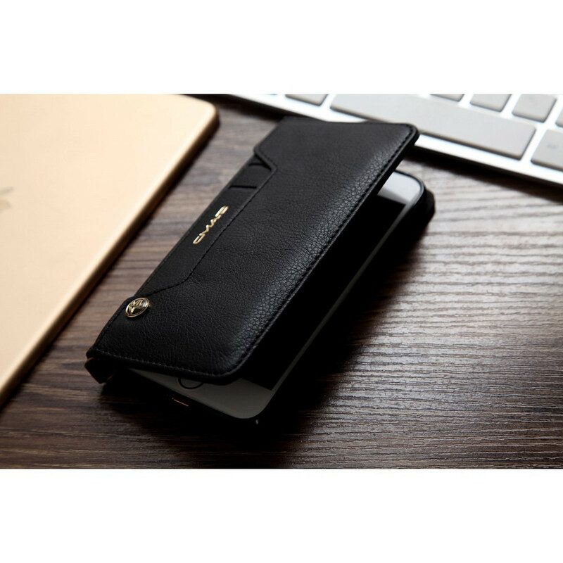 Folio Cover iPhone SE 3 / SE 2 / 8 / 7 Custodia in pelle Cmai2 Multi-card Effetto Pelle