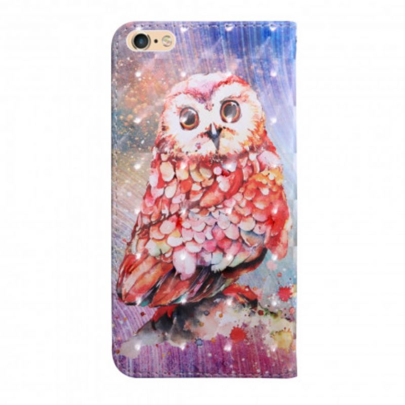 Folio Cover iPhone SE 3 / SE 2 / 8 / 7 Germain Il Gufo