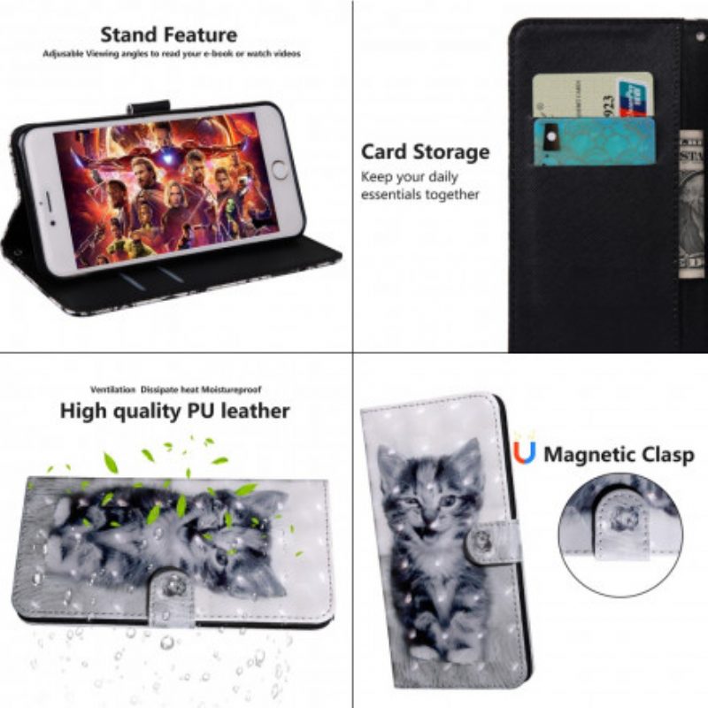 Folio Cover iPhone SE 3 / SE 2 / 8 / 7 Ignazio Il Gattino