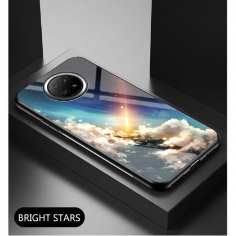 Cover Xiaomi Redmi Note 9 5G Vetro Temperato Cielo Stellato