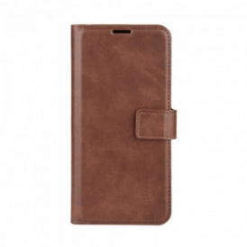 Custodia in pelle Xiaomi Redmi Note 9 5G Sottile Effetto Pelle Estremo