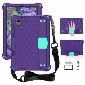 Cover Samsung Galaxy Tab A7 (2020) Supporto Cinghia In Eva E Tracolla
