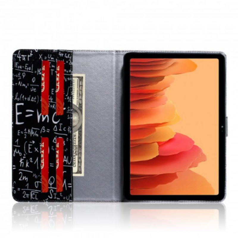 Custodia in pelle Samsung Galaxy Tab A7 (2020) Calcoli Matematici