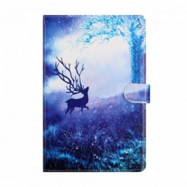 Custodia in pelle Samsung Galaxy Tab A7 (2020) Cervo