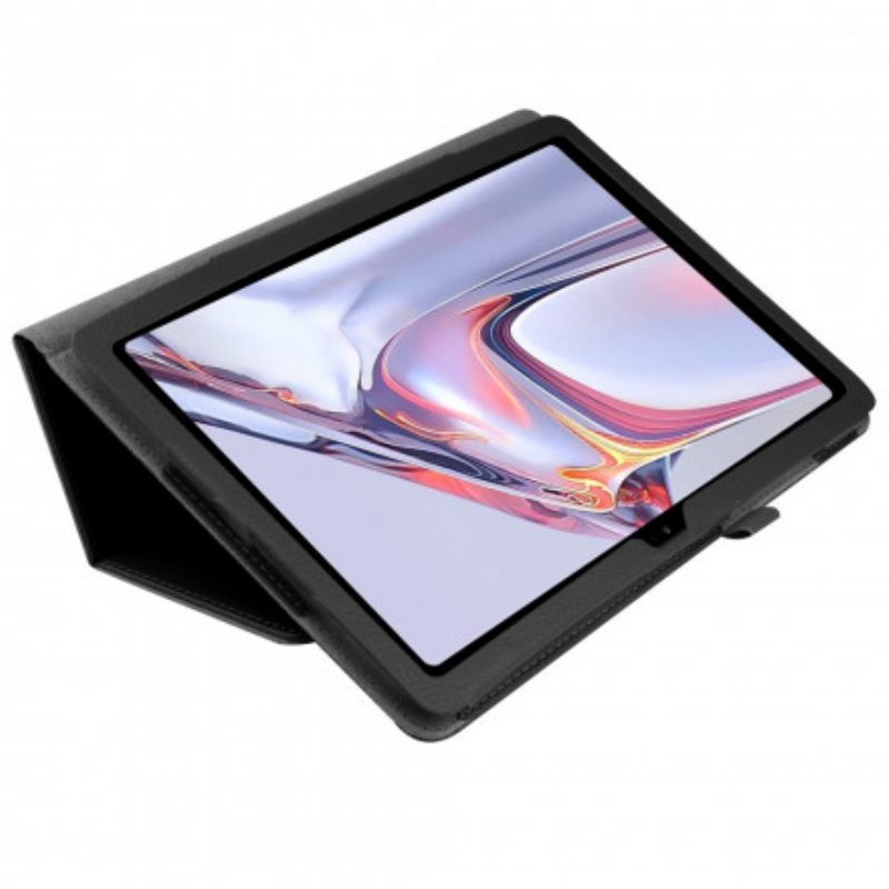 Custodia in pelle Samsung Galaxy Tab A7 (2020) Ecopelle Litchi