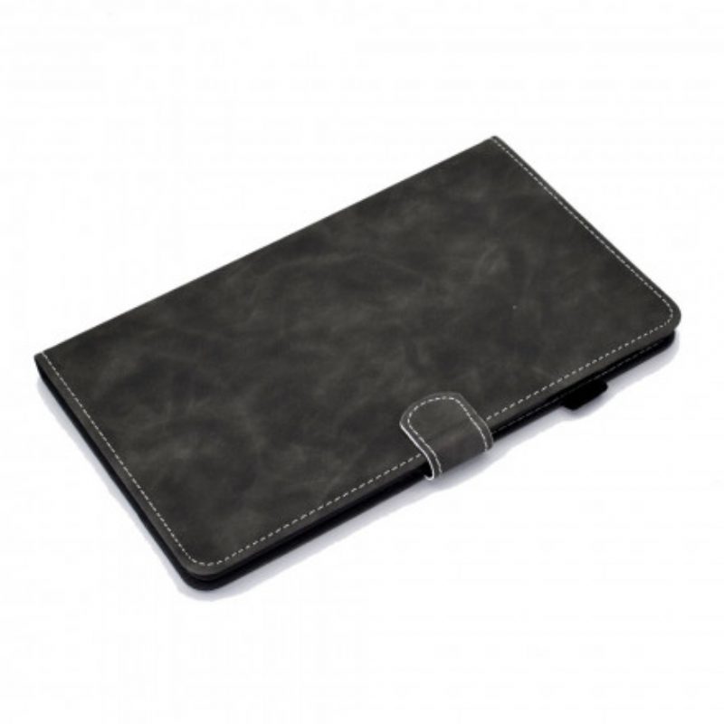 Custodia in pelle Samsung Galaxy Tab A7 (2020) Effetto Pelle Dal Design Vintage