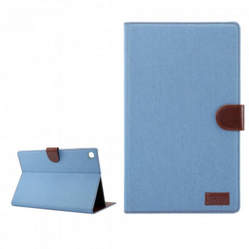 Custodia in pelle Samsung Galaxy Tab A7 (2020) Jeans