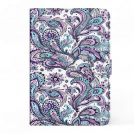 Custodia in pelle Samsung Galaxy Tab A7 (2020) Paisley