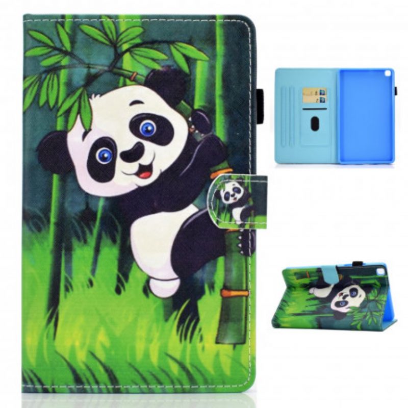 Custodia in pelle Samsung Galaxy Tab A7 (2020) Panda