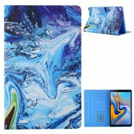 Custodia in pelle Samsung Galaxy Tab A7 (2020) Pittura